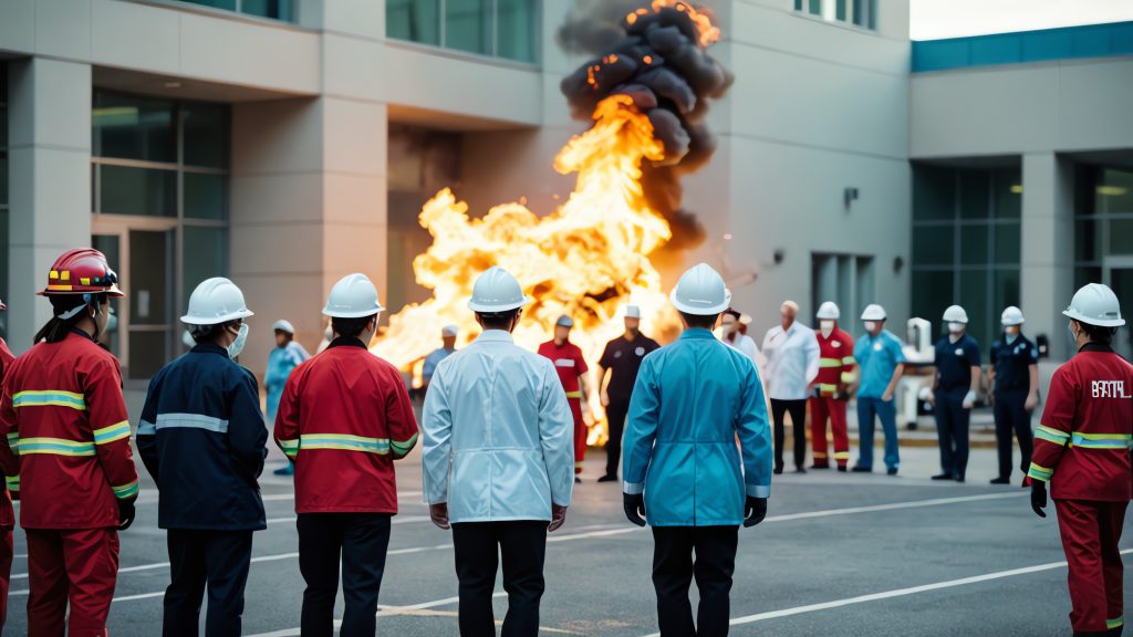 yangın eğitimi ve tatbikatı